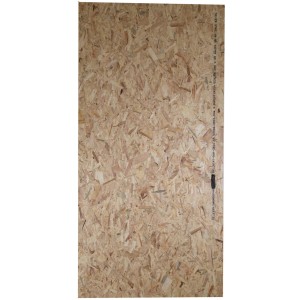 Pannello OSB, taglio di legno per costruzione e fai da te.