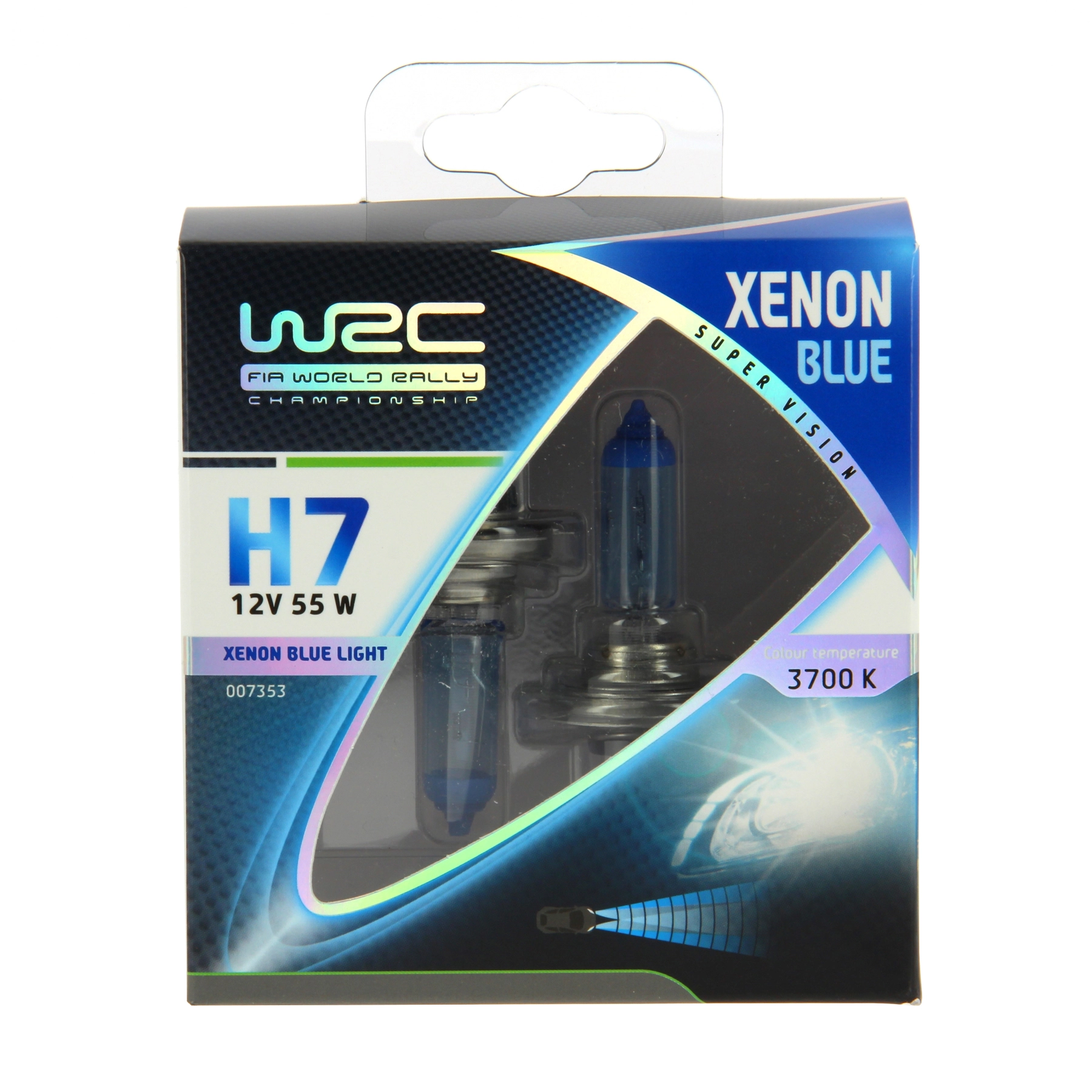 WRC 2 lampadine H7 Xenon Blue Light