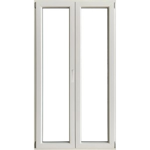 Finestra in PVC bianca t.b.t. a due ante per la tua casa.