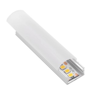 Profilo per strisce LED t.b.t. con copertura.