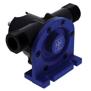 Pompa per trapano LUX 3000, autoadescante per liquidi non infiammabili, blu/nero.
