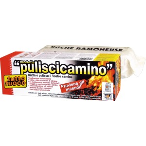 t.b.t. Prodotto per la protezione del camino per la pulizia e la prevenzione degli incendi.