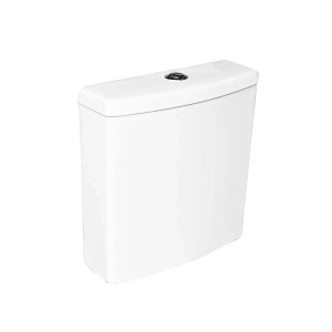 Cassetta WC di scarico monoblocco tulipano ceramica bianco