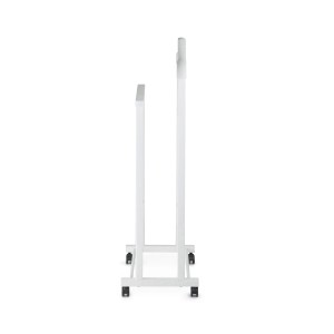 Appendiabiti a stender t.b.t. bianco su ruote.