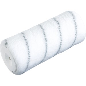 Rullo per vernici LUX PRO grigio, Ø 8 cm x 18 cm, per vernici a solvente.