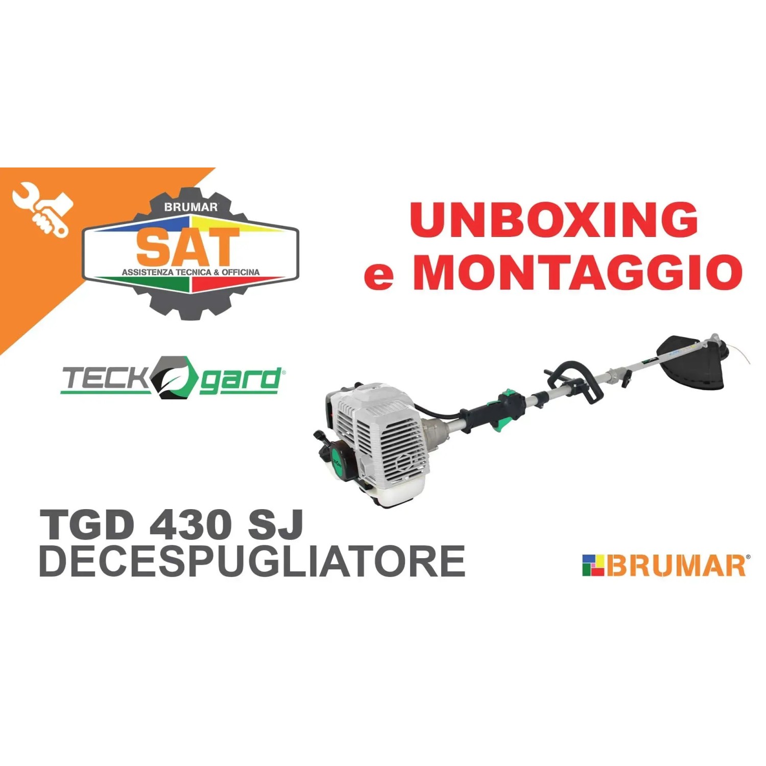 Immagine di un decespugliatore t.b.t.