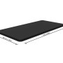 Copertura per piscina nera con dimensioni (1,85 m x 3,96 m).