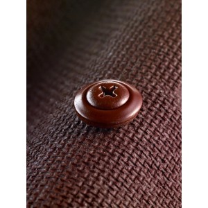 Vite Onduline rossa per fissaggio pannelli bituminosi ondulati, 100 pezzi in un sacchetto.