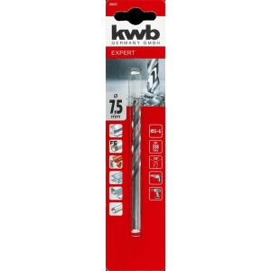 Punta per legno KWB, 7.5mm, adatta per metallo e acciaio.