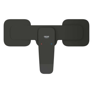 Miscelatore monocomando doccia esterno Grohe Dice nero opaco