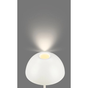 Lampada da tavolo Brilo E14 Attacco Ø 18,8x8,2 cm Grigio caldo-Caffè