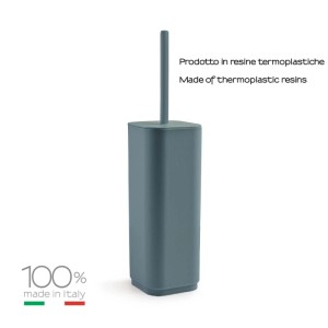 Scopino bagno Seventy in resine termoplastiche ottanio matt