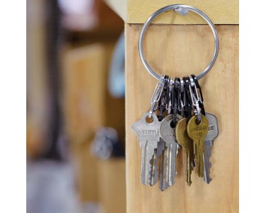 Portachiavi In Acciaio Inossidabile Senza Sbiadimento Da 5 - Foto 7