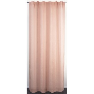 Tenda in tessuto rosa di t.b.t. per decorazione finestre.
