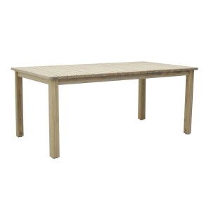 Tavolo da giardino Canston in legno di acacia 180x100x77 cm