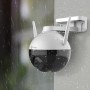 Telecamera di videosorveglianza t.b.t., resistente alle intemperie, per esterni.