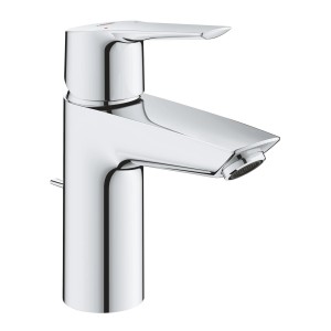 Miscelatore lavabo Grohe QuickFix Start S-Size con scarico a saltarello, cromato.