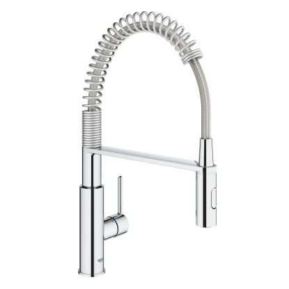 Rubinetto cucina monocomando per Grohe Get cromo