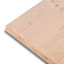 Asse di legno chiaro non trattato, adatta per progetti Ripiani in legno.