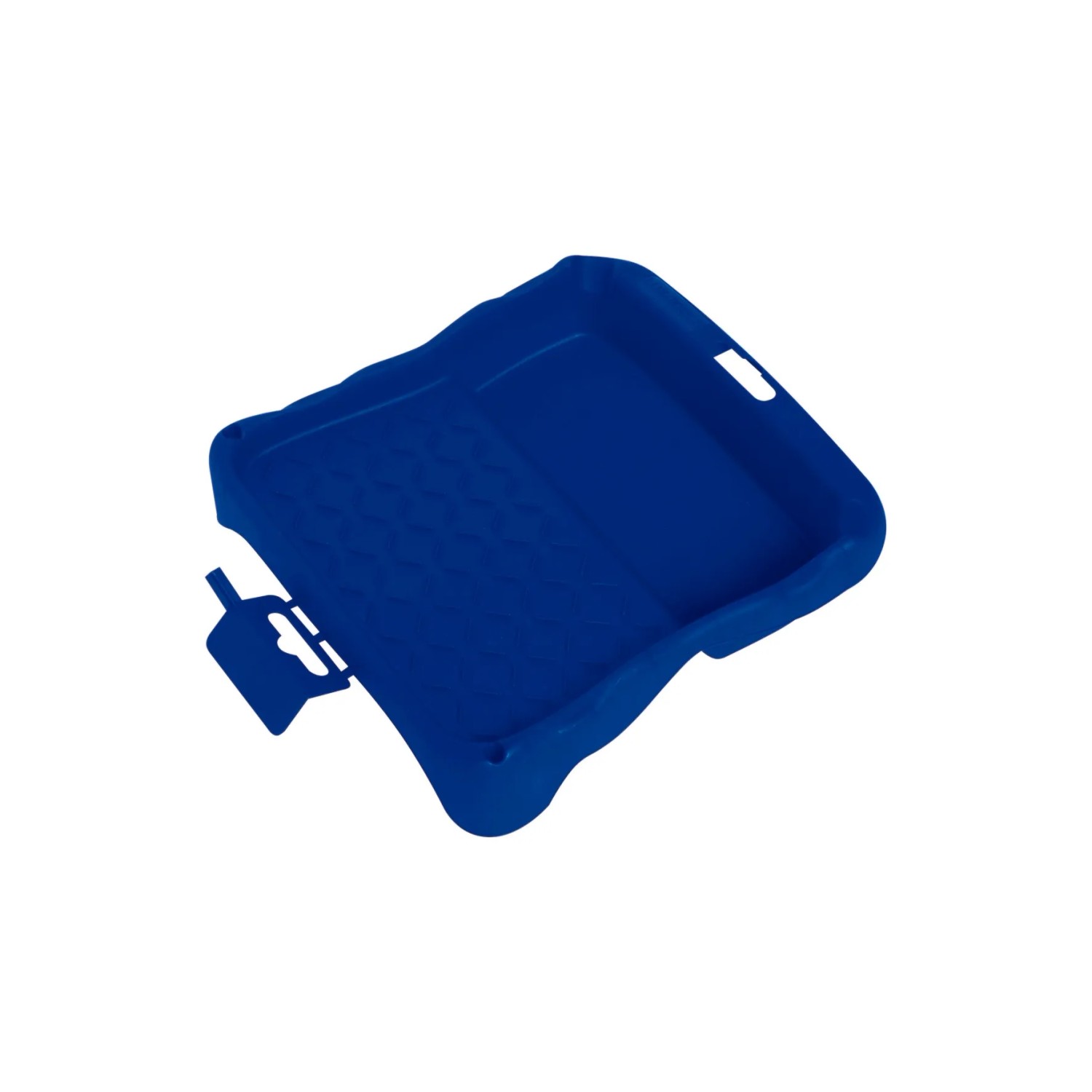 Vaschetta per pittura LUX blu 20x20 cm con griglia per rulli.