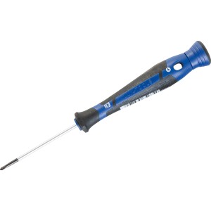 Cacciavite di precisione LUX Comfort PH00, 60mm, con impugnatura antiscivolo per lavorare in sicurezza.