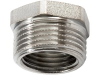 10 Tappi In Ottone Per Tubi - Set Esagonale Filettato 1/8, 1/4, 1/2, 3/4, 3/8 Pollice Con Guarnizioni - Foto 2