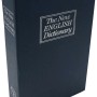 t.b.t. camuffata da libro "The New English Dictionary" per oggetti di valore.
