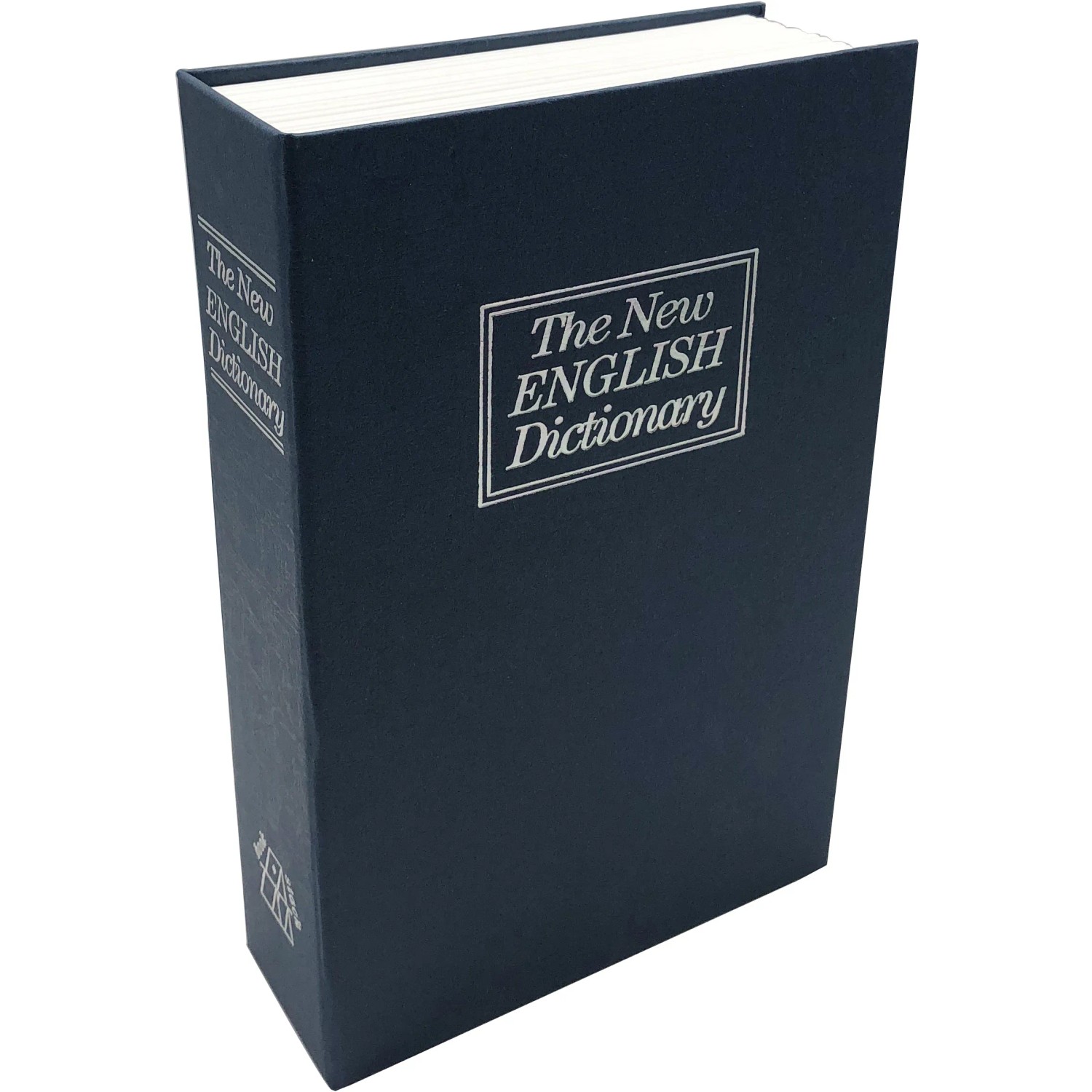 t.b.t. camuffata da libro "The New English Dictionary" per oggetti di valore.
