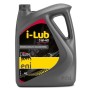 Tanica grigia da 4L di olio motore i-Lub 5W-40 di Eni per motori benzina e diesel.