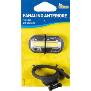 Luce bici con 15 LED e staffa per riparazione e ricambi.