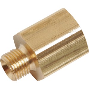 Raccordo di riduzione LUX in ottone, da 1/4" a 1/8", per accessori compressore.