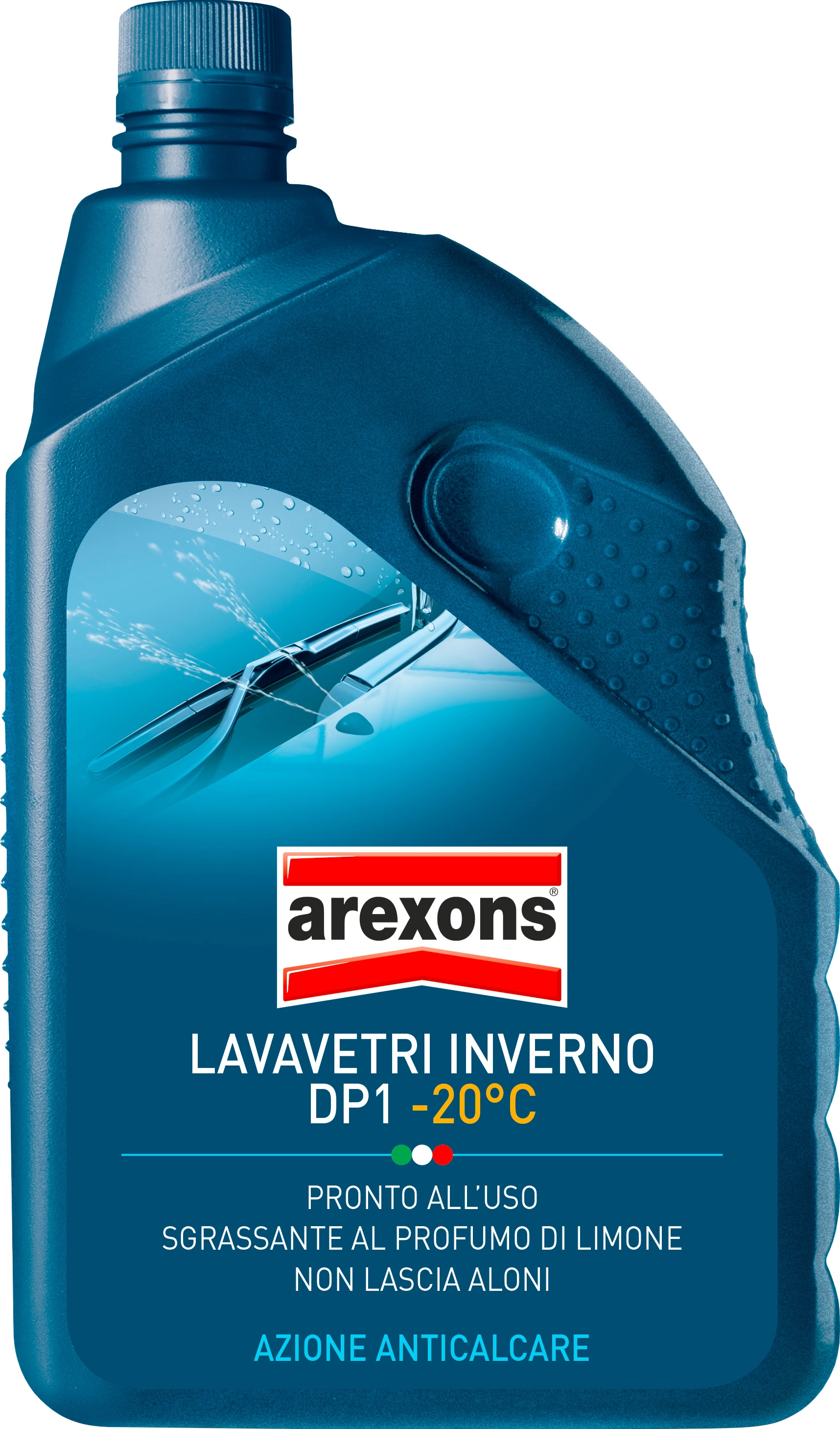 Liquido lavavetri AREXONS invernale 2 l