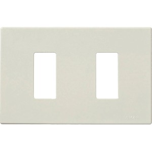 Placca t.b.t. per interruttori e prese, doppia