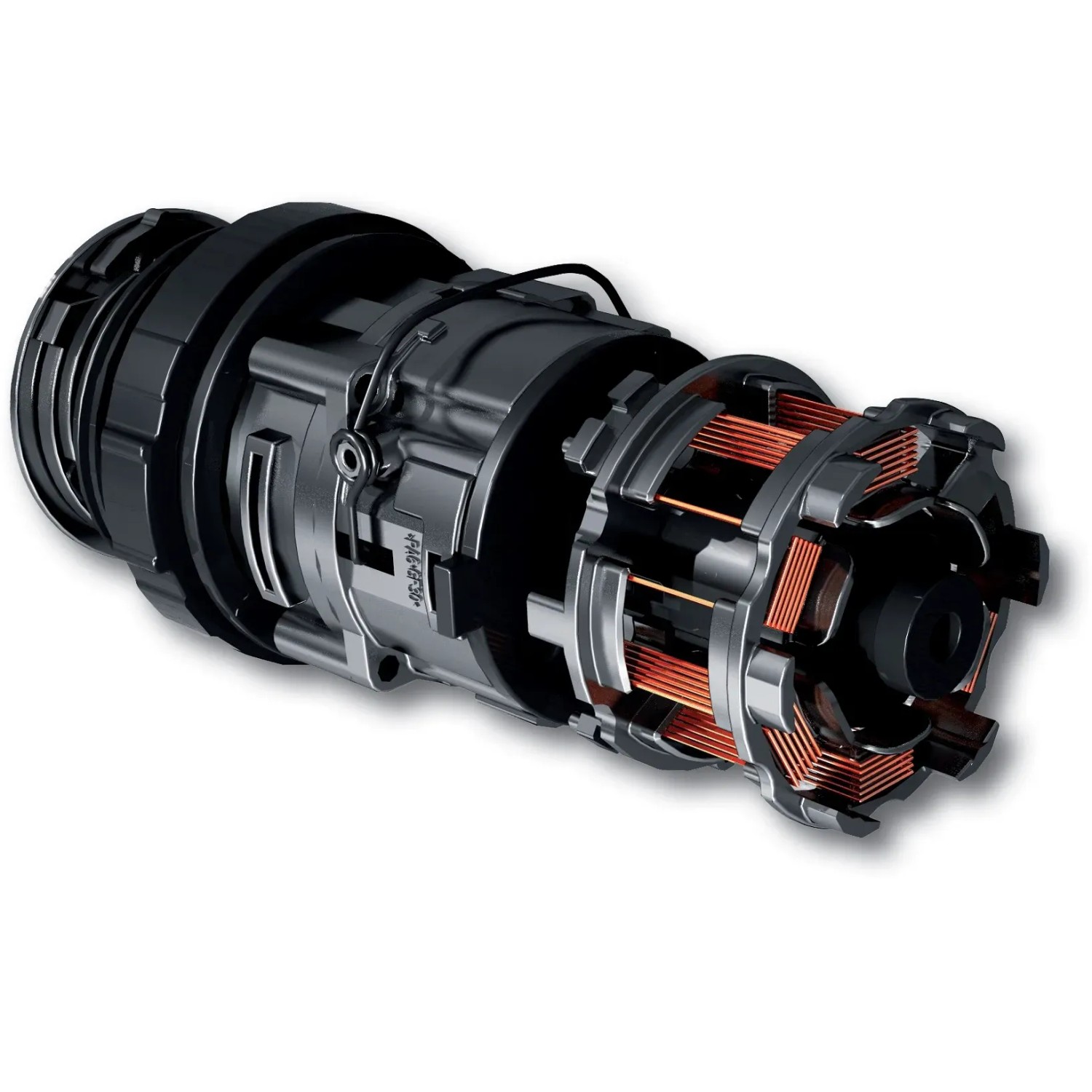 Dettaglio del motore dell'avvitatore a impulsi a batteria Einhell 18V TP-CD 18/50 Li-i BL Solo