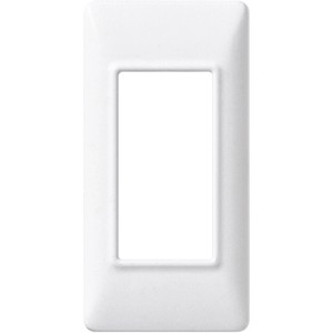 Copri placca t.b.t. bianco per interruttori e prese
