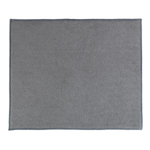 Tappetino scolapiatti Wenko Miko in microfibra grigia, 47x40cm, per la cucina. Assorbente e ad asciugatura rapida.