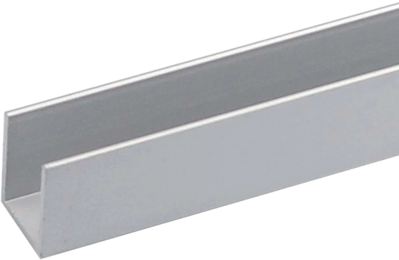 Canalina Cavi Autoadesiva In Alluminio Argento - 50x15 Mm Per Cablaggi Ordinate (60 Cm) - Foto 6