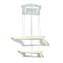 Sospensione LED Priscilla 3700 lm bianco neutro 50x120 cm