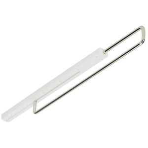 Porta grucce Hettich, bianco, estraibile, per accessori mobili.