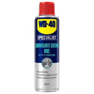 WD-40 Specialist Lubrificante Catena Bici, 250ml, per la cura della bici.