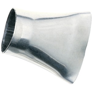 Ugello aria calda t.b.t., color argento.