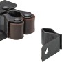 Chiusura a scatto Hettich, acciaio bronzato, set da 2 pezzi per accessori mobili.
