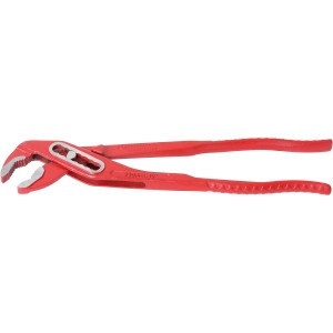 Pinza a pappagallo Rothenberger rossa, 250 mm, in acciaio, per tubi fino a 42 mm.