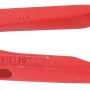 Pinza a pappagallo Rothenberger rossa, 250 mm, in acciaio, per tubi fino a 42 mm.