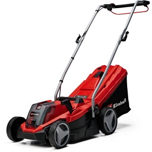 Tagliaerba a batteria Einhell Power X-Change GE-CM 18/33 Li con cesto di raccolta, rosso/nero. Incl. batteria.
