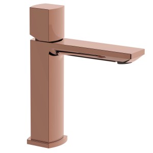 t.b.t. Rubinetto lavabo color rame per bagno e WC.