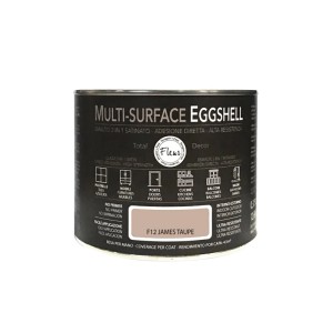 Smalto Muli-Surface Eggshell satinato F12 James Taupe 0,375 l