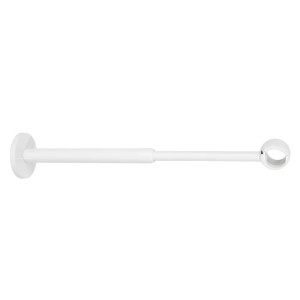 Bastone per tenda t.b.t. bianco in kit per decorare le finestre.