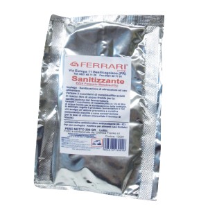 Confezione di Sanitizzante E224 metabisolfito di potassio per attrezzi da giardinaggio.