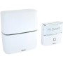 Set campanello Campanelli t.b.t. bianco con targhetta.